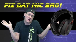 How to fix your Astro A50 Mic Cut Out [upl. by Hairym]