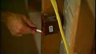 Cut Drywall Around Outlets [upl. by Nywnorb]