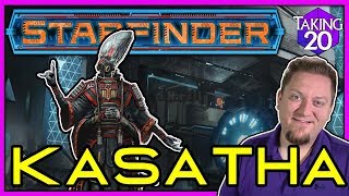 Starfinder Races Kasatha  How to Play Starfinder  Taking20 [upl. by Arrej]