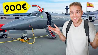 Für 900€ ALLEINE im Privatjet von Mallorca nach Hause [upl. by Mariano]