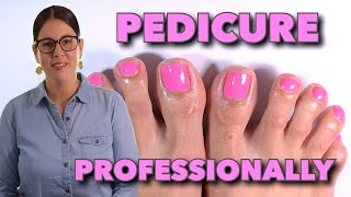 The Professional Pedicure A Proper Salon Pedi ENG [upl. by Zelig]