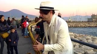 quotDANCE MONKEYquot  STREET SAX PERFORMANCE [upl. by Leverett663]