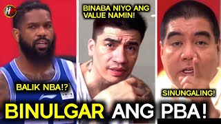 INEXPOSE NIYA ANG PBA Yare ang liga at mga teams binaba nila ang value ng mga players Powell NBA [upl. by Mines]