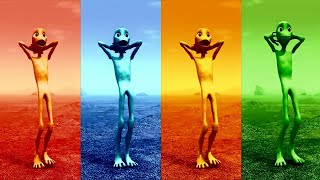 Alien dance VS Funny alien VS Dame tu cosita VS Funny alien dance VS Green alien dance VS Dance song [upl. by Dj468]