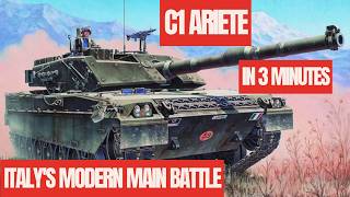 C1 Ariete Italys Modern Main Battle IN 3 MINUTES [upl. by Haskell]