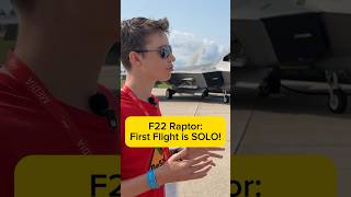 F22 Pilot Explains First Solo aviation f22raptor fighterjet raaf usaf airshow besnappy [upl. by Ravi]