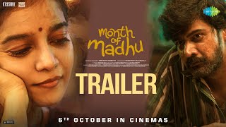 Month Of Madhu  Official Trailer  Naveen Chandra Swathi Reddy  Srikanth Nagothi  Achu Rajamani [upl. by Joktan]