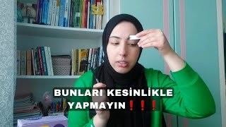 TÜY SARARTICI KREM İLE KAŞ RENGİ AÇMAK🙆🏻‍♀️ BUNLARI SAKIN YAPMAYIN❌ [upl. by Neelear106]