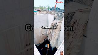 Caisson sinking  construction construction concreting civilengineering shorts [upl. by Sungam346]