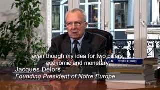 Notre Europes activities according to Jacques Delors founding president 12052011 [upl. by Naillimixam]