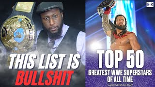 Chiseled Adonis Reacts To quotThe Top 50 Greatest WWE Superstars of AllTime [upl. by Giovanni]