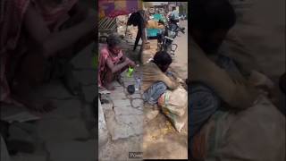 Giving food too poor people helping charity poor people shorts [upl. by Mini137]