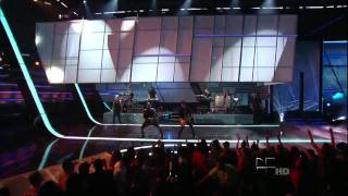 Ricky Martin feat Wisin y Yandel con Frio y Mas  Premios Juventud 2011 [upl. by Aramot]