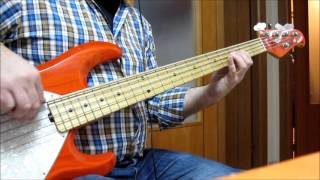 Sabanas Frias Bass Cover  Mana [upl. by Lenahc]