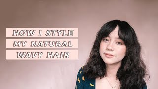 How I Style my Natural Wavy Hair feat Dyson Supersonic Mini Review  Camie Juan [upl. by Ghassan]