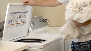 How to Launder a Mattress Protector [upl. by Eidod]