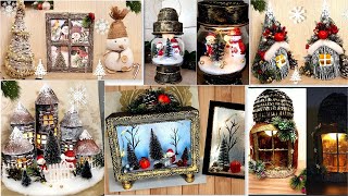 8 Christmas Decoration Ideas with Recycled materials Amazing crafts for Christmas [upl. by Ihel]