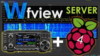 Icom IC7300 remoteBetrieb per WLAN mit Raspberry Pi als WfviewServer Amateurfunk [upl. by Tlaw421]