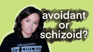 Avoidant Personality Disorder amp Schizoid Personality Disorder [upl. by Perseus]