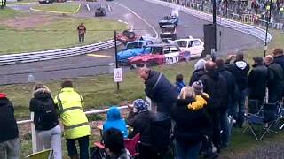 Car crash at Hednesford raceway [upl. by Yenalem]