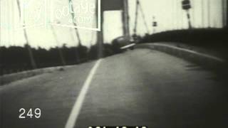 1940 Galloping Gertie Bridge Wobbles [upl. by Licna]