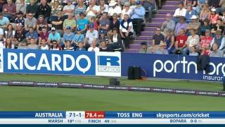 1st NatWest International T20  Australia innings [upl. by Blithe578]