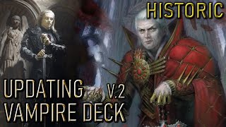 Crimson Vow Vampires Updating the deck amp Gameplay  Historic BO3  MTG Arena [upl. by Evot]