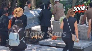 Así fue el sepelio en el Panteón Jardín de Benito Castro donde fue enterrado por su familia y amigos [upl. by Bac60]