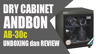 DRY CABINET ANDBON AB 30c REVIEW INDONESIA [upl. by Cirda]