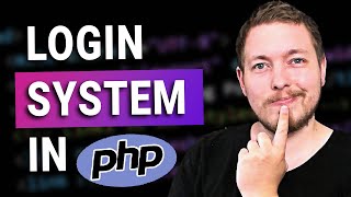 PHP and MySQL  How to create Login Form using HTML and Bootstrap 1 [upl. by Amyaj]