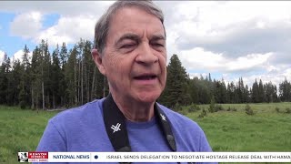 Tourists react to fatal shootout at Yellowstone National Park [upl. by Polinski172]