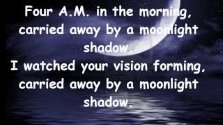 Groove Couverage  Moonlight Shadow with lyrics [upl. by Nirak811]