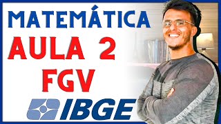 Concurso IBGE 2022  Matemática para recenseador Porcentagem FGV  Censo demográfico 20202022 [upl. by Suolekcin]