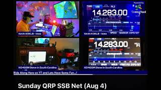 QRP Net Highlight  QRPp fun Aug 4 [upl. by Clifton218]