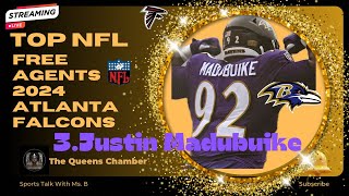 Top NFL Free Agents 2024 Justin Madubuike IDL [upl. by Tarr944]