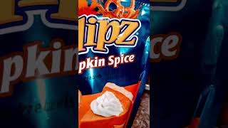 Flipz pumpkinspiceseason snacks limitededition new yummy fall halloween love [upl. by Esinart]