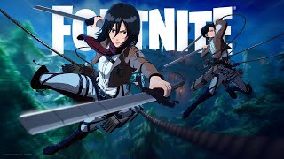 Eren Jaeger Enters Fortnite with ODM Gear and Thunder Spears [upl. by Calise773]