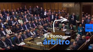 Anticuado o ridículo ¿Cómo funciona el Parlamento británico cámara de los comunes  Brexit [upl. by Enaols]