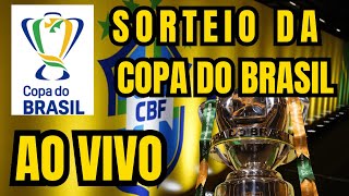 SORTEIO DA COPA DO BRASIL 2024  AO VIVO [upl. by Lewap]