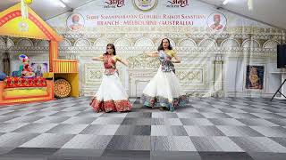 Mor Than Ghat Kare  Melbourne Gurukul Girls Performance  Sharad Purnima 2023 [upl. by Aimac453]