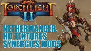 Torchlight 2 Mods  NetherMancer Necromancer Like Class HD Texture Pack amp Synergies Mod 1080p [upl. by Avuha]