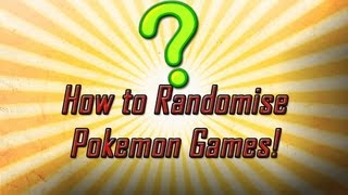 How to Randomize Any Pokemon Game Tutorial [upl. by Orna]