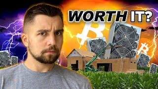 Is Building This Bitcoin Mining Farm Still Even Worth It [upl. by Ahsrop]