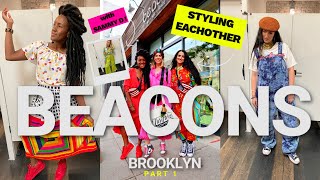 STYLING EACHOTHER INSIDE BEACONS IN NEW YORK  Part 1 Come Thrifting With USThriftersAnonymous [upl. by Kisung]