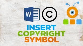 How to Insert a Copyright Symbol in Word [upl. by Nwatna]