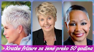 20 ideja za 🌼 kratke frizure za žene iznad 50 godina 2019 [upl. by Haleemaj]