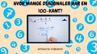 Antal Diagonaler I En NKant Vilkårlig Polygon [upl. by Sailesh416]