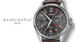 Baselworld 2018 ORIS WATCHES Big Crown ProPilot Caliber 114 Big Crown Bronze Divers Sixty Five [upl. by Tucky]