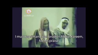 Shaykh Bin Baaz Reprimands Man For Praising Him [upl. by Leuqram]