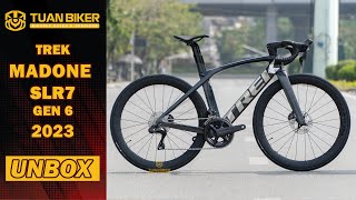 TREK MADONE SLR 7 GEN 6 2023  UNBOX  TUANBIKER [upl. by Bronder481]